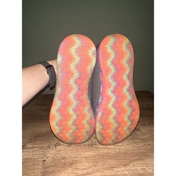 NOBULL CrossFit Training Shoes Rainbow Patchwork Gray Mens 4 Women's 5.5 - Picture 8 of 10